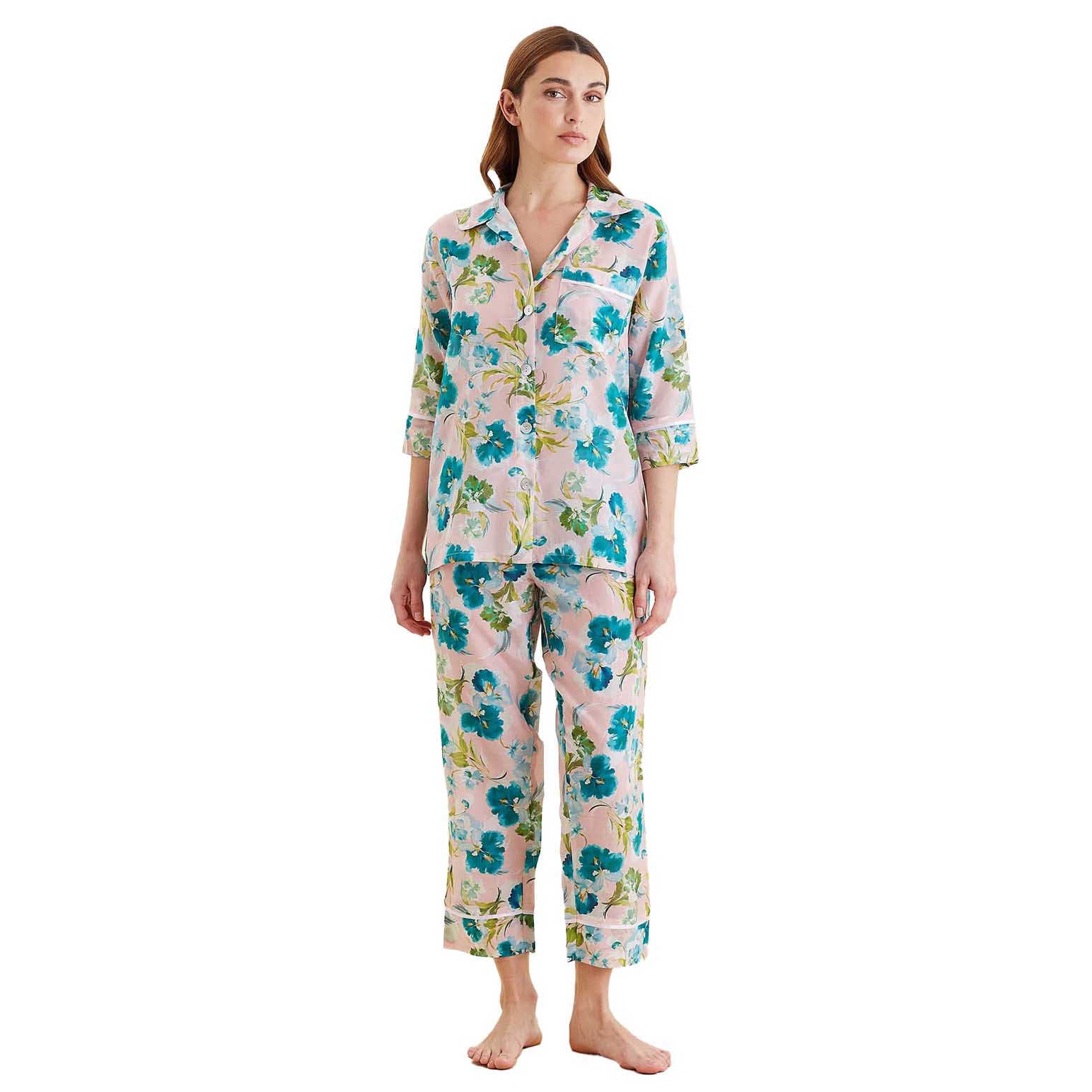Papinelle Audrey Floral Crop Pj Set